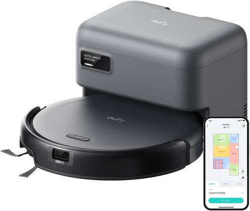 Robot Vacuum Self Empty 4000Pa Slim 2.85in Laser Mapping