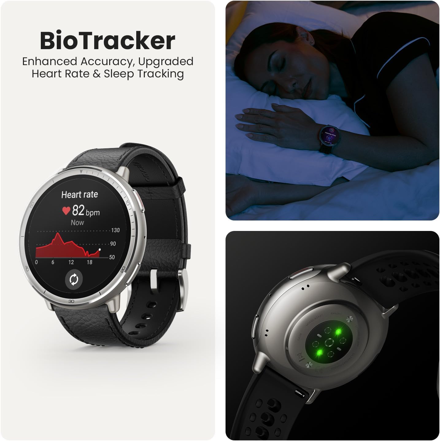 GPS Fitness Smart Watch 160 Sports 10 Day Battery