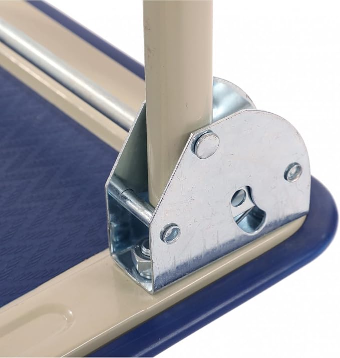Heavy Duty Platform Hand Truck Trolley 150KG Steel Blue