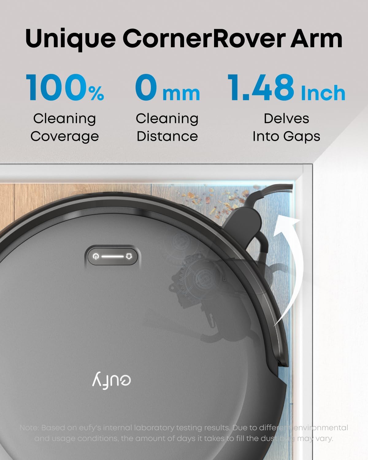 Robot Vacuum Self Empty 4000Pa LiDAR Mapping Ultra Slim Auto Clean