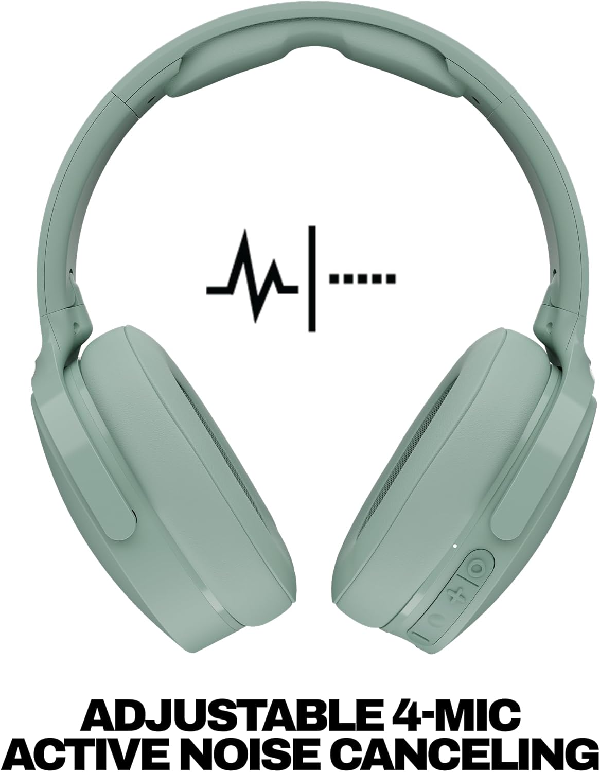 ANC Wireless Over Ear Headphones 22H Battery Foldable Mic