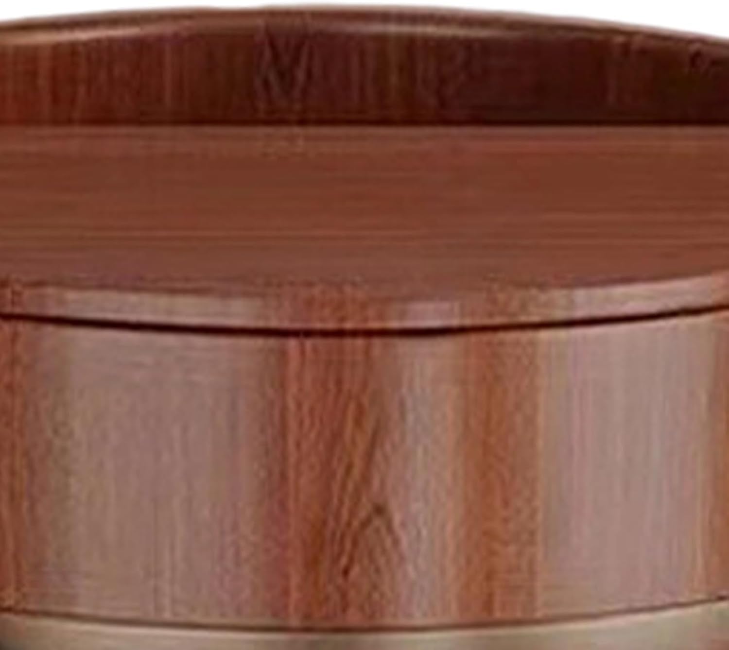 Wooden Foot Bath Tub Spa Soak Basin Pedicure Bucket Home