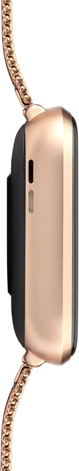 Womens Rose Gold Smart Watch Mesh Strap 36mm
