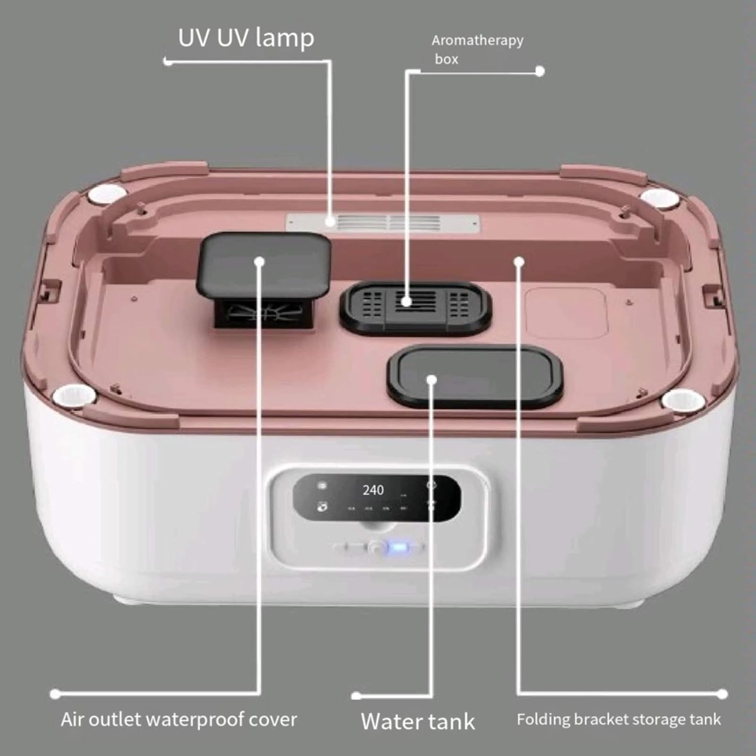 Automatic Ironing Machine Clothes Dryer Portable Steam Wrinkle Remover