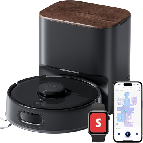 Robot Vacuum Mop Self Empty 6000Pa LiDAR Smart Mapping Slim