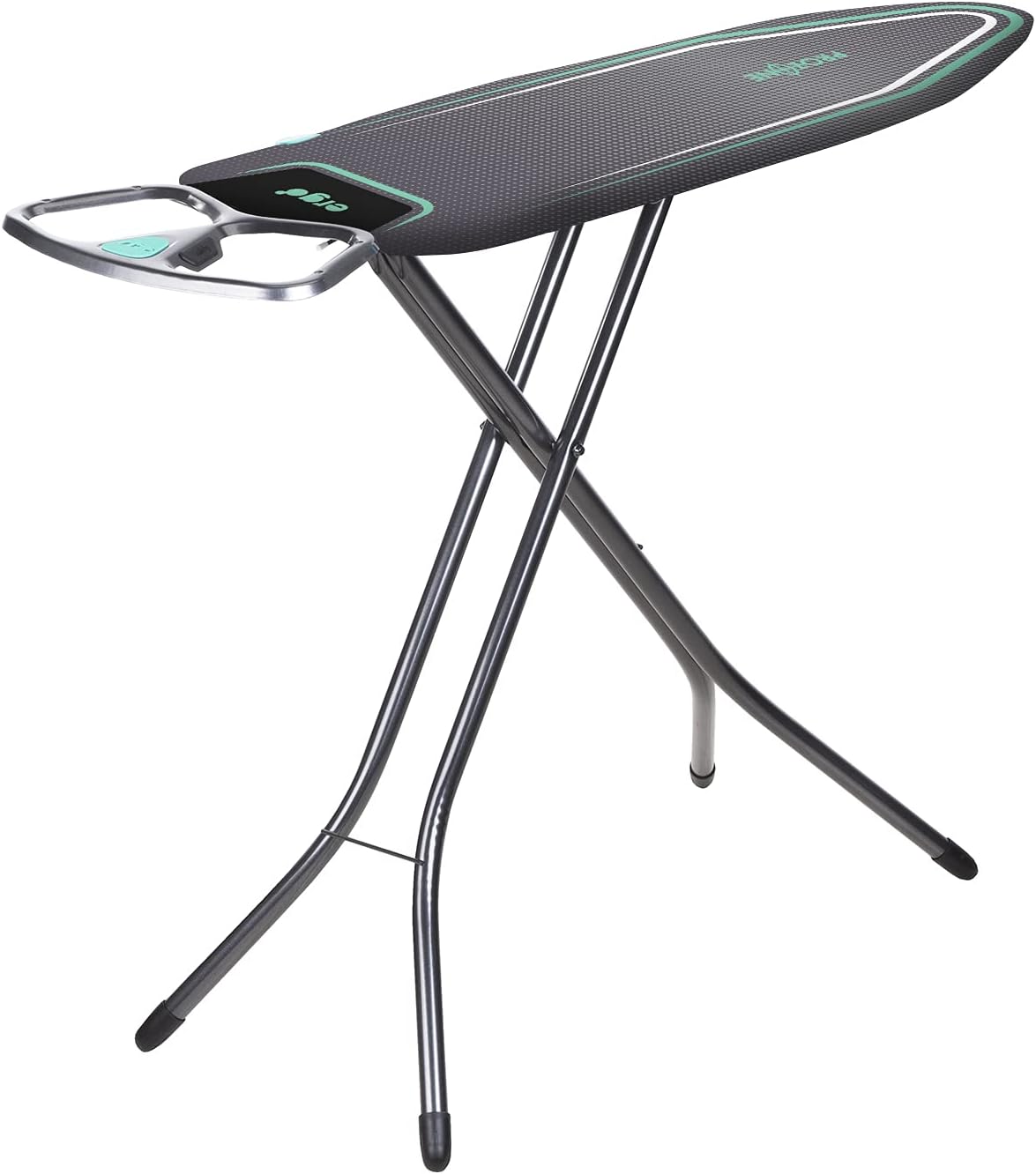 Ironing Board 122x38cm Foldable Iron Table Sturdy 4 Leg Design