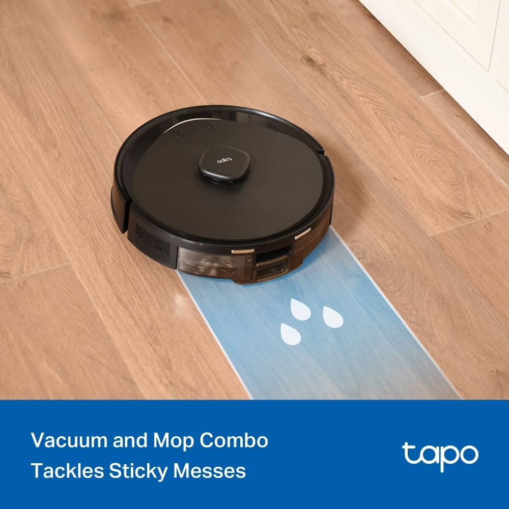 Robot Vacuum Mop 5300Pa LiDAR Smart Mapping Self Charging