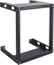 12U Wall Mount 2 Post Open Frame Server Rack