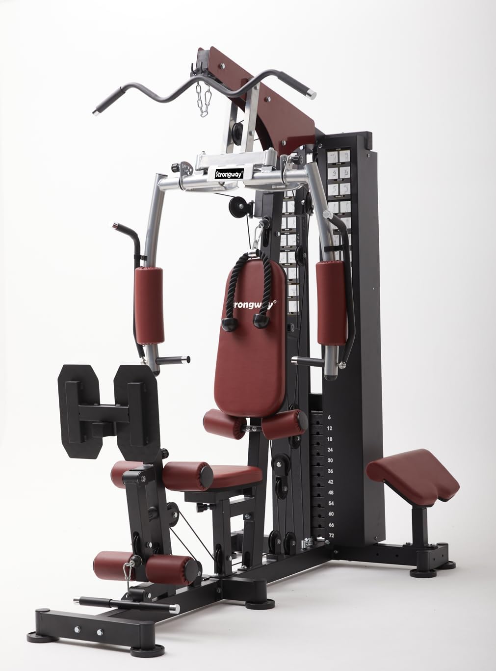 Multi Gym Cable Pulley Strength Station Home Gym Weight Stack
