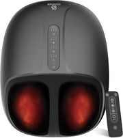 Shiatsu Foot Massager Heat Compression Remote Control Size 14
