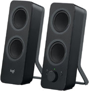 Bluetooth PC Speakers Stereo Desktop Audio 10W AUX Multi-Device