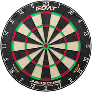 Professional Sisal Dartboard 18in Thin Wire Low Bounce Target