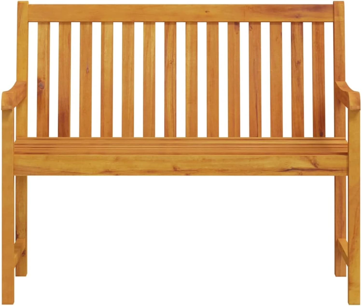 110cm Acacia Wood Garden Bench Outdoor Patio Park Seat