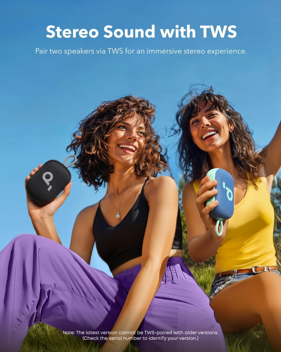 Ultra Portable Bluetooth Speaker Waterproof Floatable 20 Hour