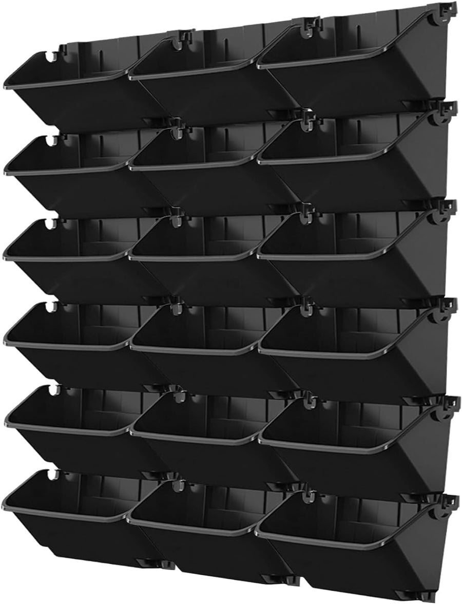 Vertical Garden Wall Planter 18 Pocket Self Watering Hanging Bags