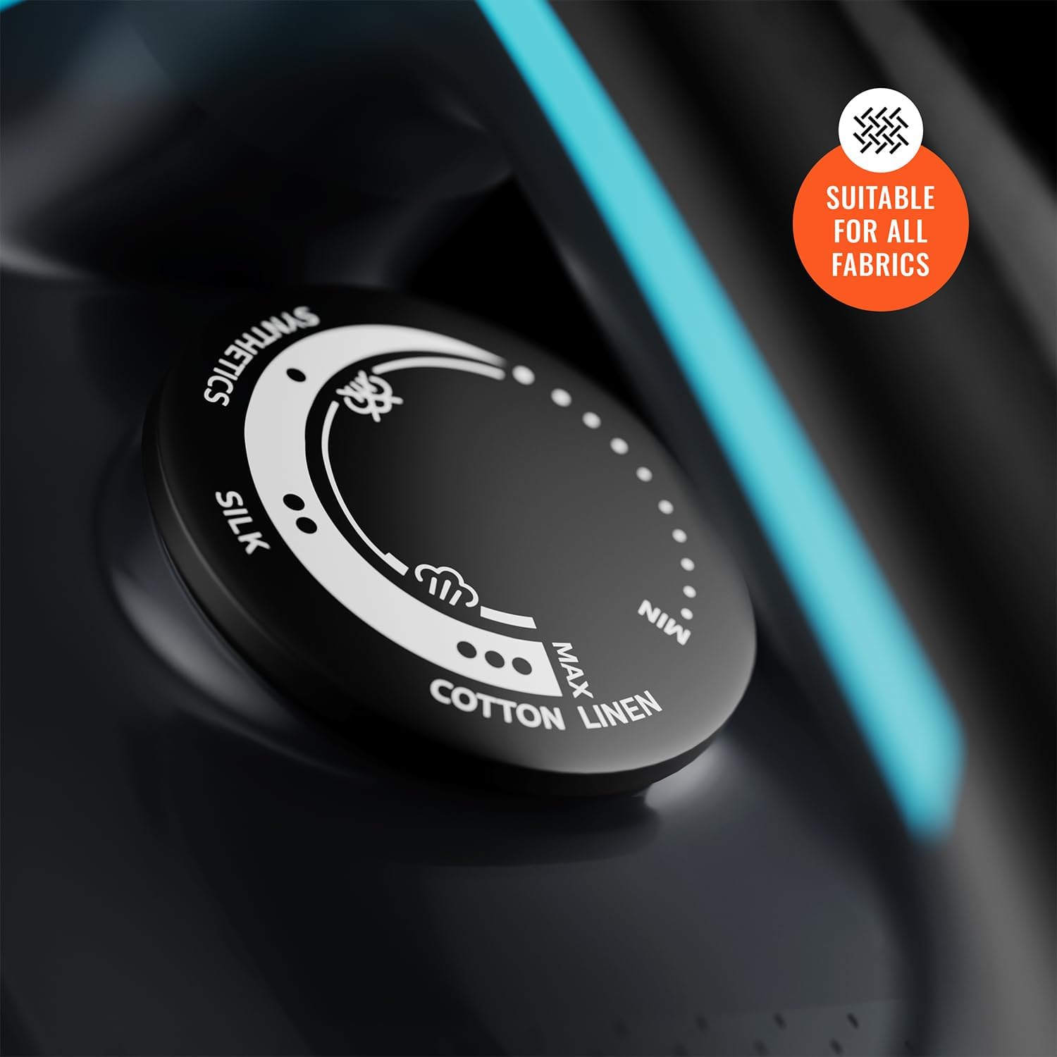 Powerful Steam Iron Ceramic Soleplate Burst Steam Self Clean Anti Drip