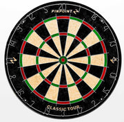 18in Sisal Dartboard Professional Training Board Slim Wire Target