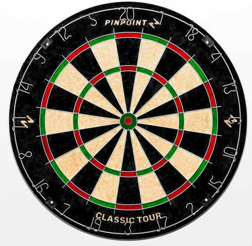 18in Sisal Dartboard Professional Training Board Slim Wire Target