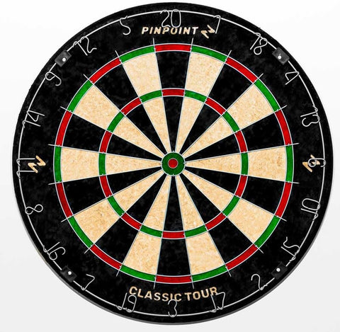 Sisal Dartboard 18in Professional Training Board Slim Wire Target