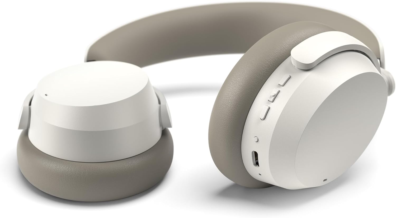 Bluetooth Noise Cancelling Over Ear Headphones 50H Battery HD Sound