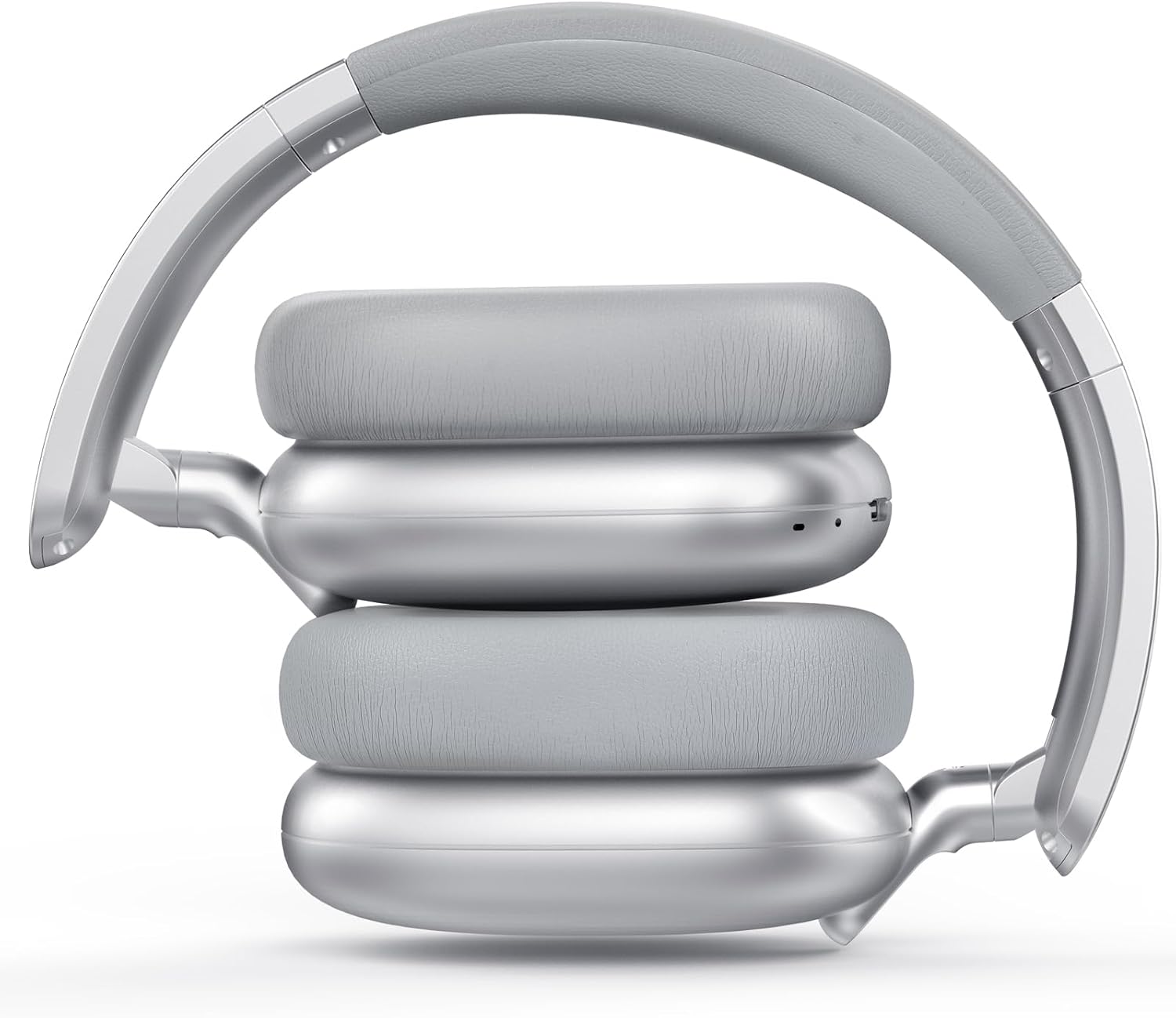 Wireless ANC Over Ear Headphones 60H Playtime Deep Bass Foldable
