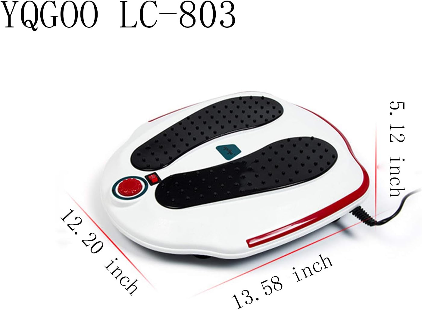 Foot Circulation Massager Heat Acupressure Pain Relief Machine