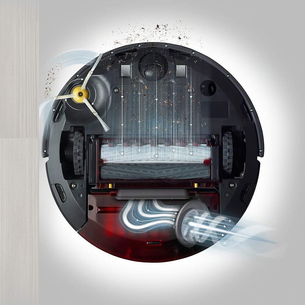 Robot Vacuum WiFi Smart Mapping Pet Hair Multi Surface Auto Clean