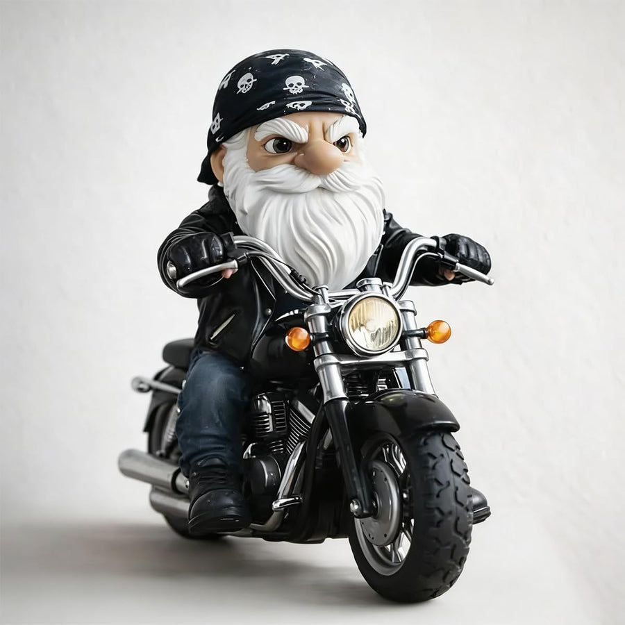 Funny Middle Finger Gnome Statue Grumpy Old Man Desk Decor Gift