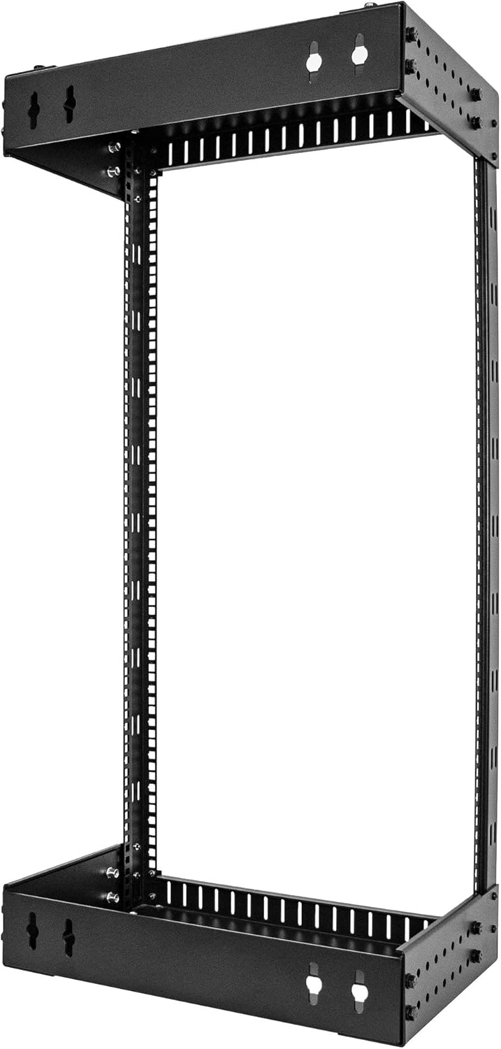 21U Wall Mount Network Rack 19 Inch Adjustable Open Frame