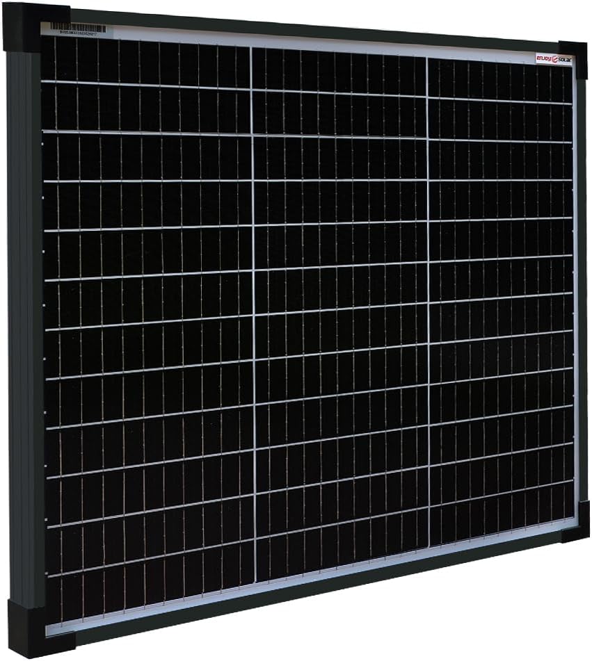 50W 12V Solar Panel Monocrystalline High Efficiency RV Boat