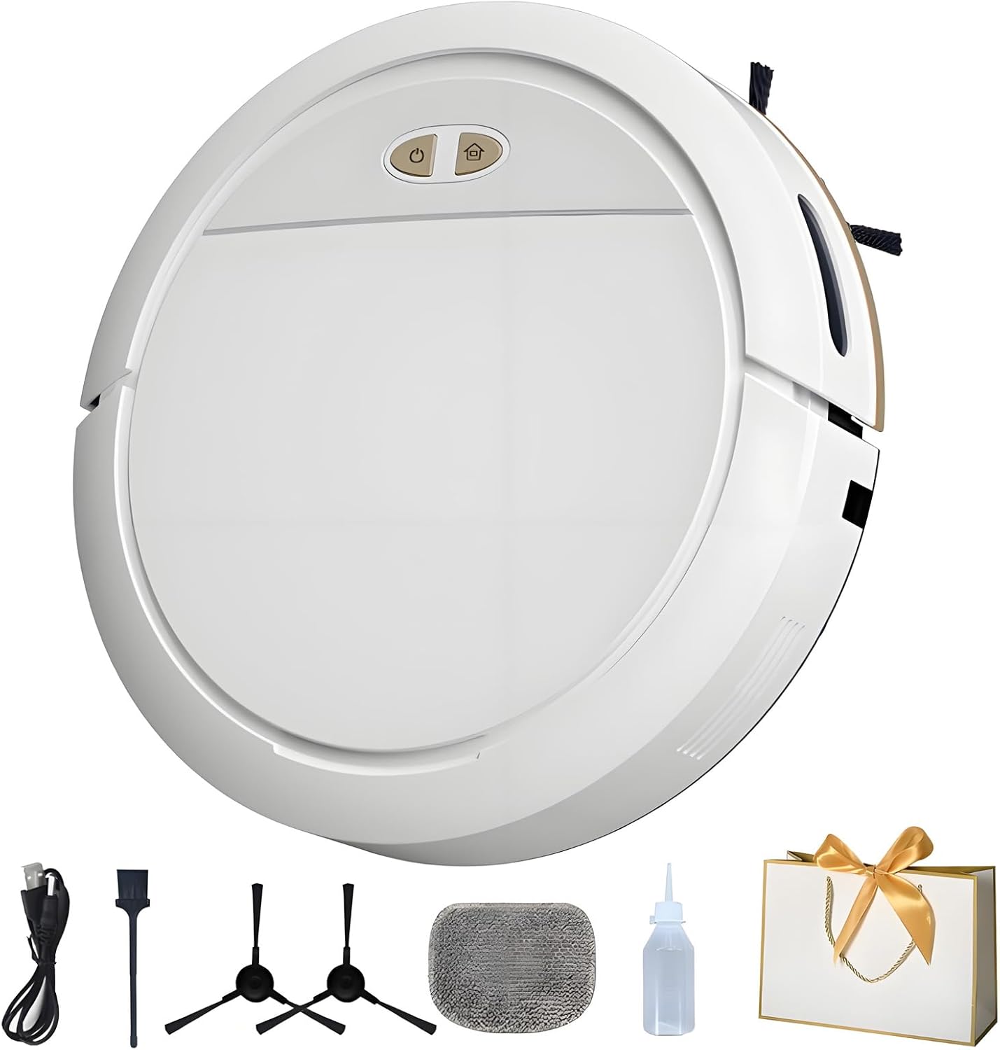 Robot Vacuum Mop Smart Laser Navigation App Control Pet Hair Cleaner