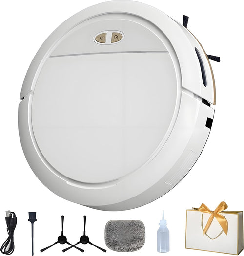 Robot Vacuum Mop Smart Laser Navigation App Control Pet Hair Cleaner