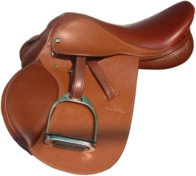 16 Inch Wide Close Contact English Leather Saddle