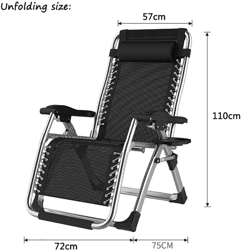 Extra Wide Zero Gravity Chair Silver Reclining Lounger 200kg