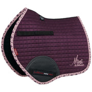 Mini Pony Jump Saddle Pad Suede Fig