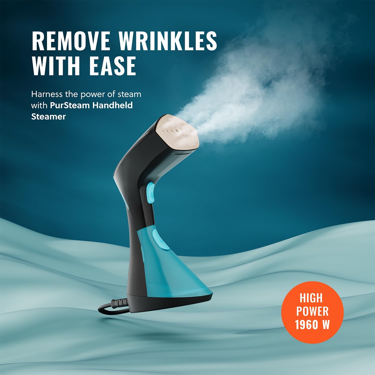 Handheld Clothes Steamer 3 Steam Modes Fast Heat Portable