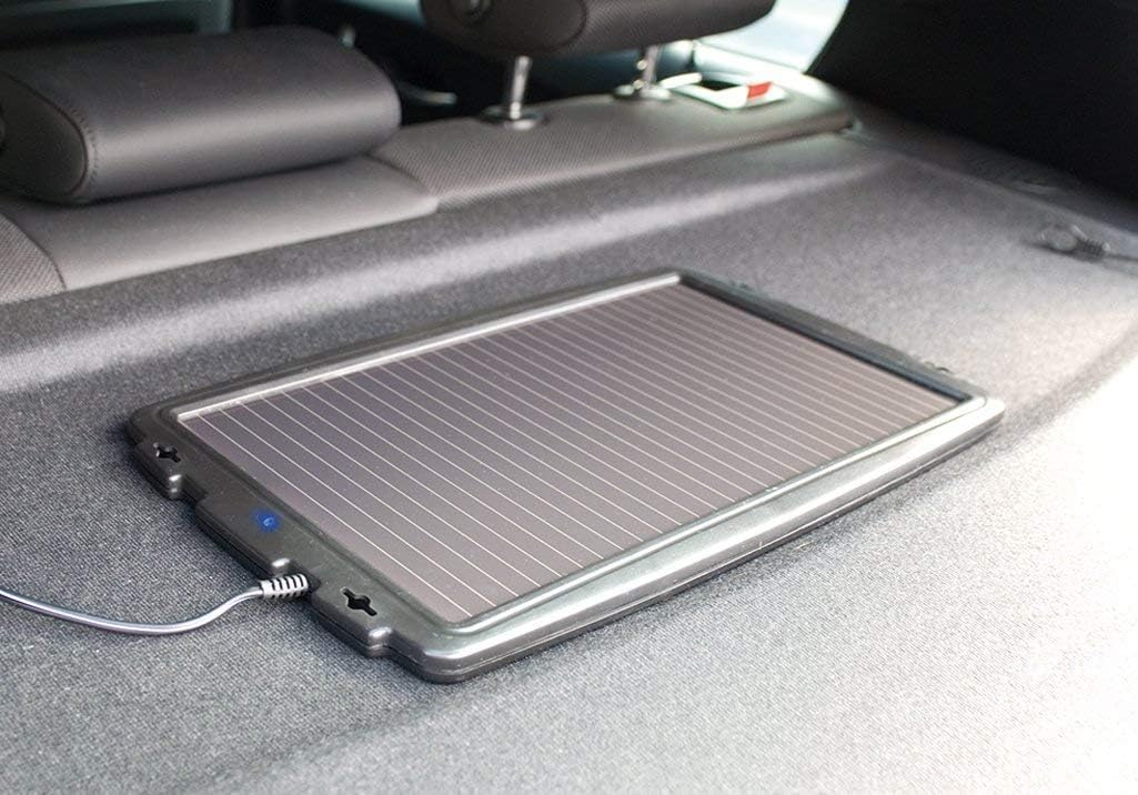 12V Solar Car Battery Charger for Car Van Caravan
