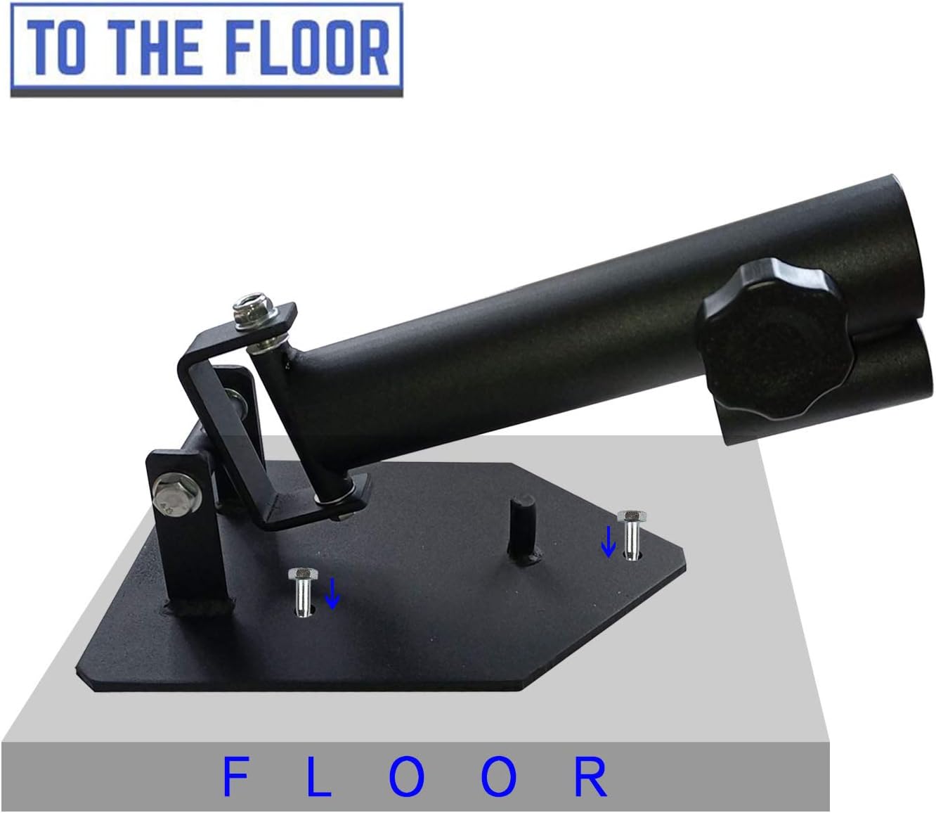 Portable Landmine Base T Bar Row Attachment for Barbell