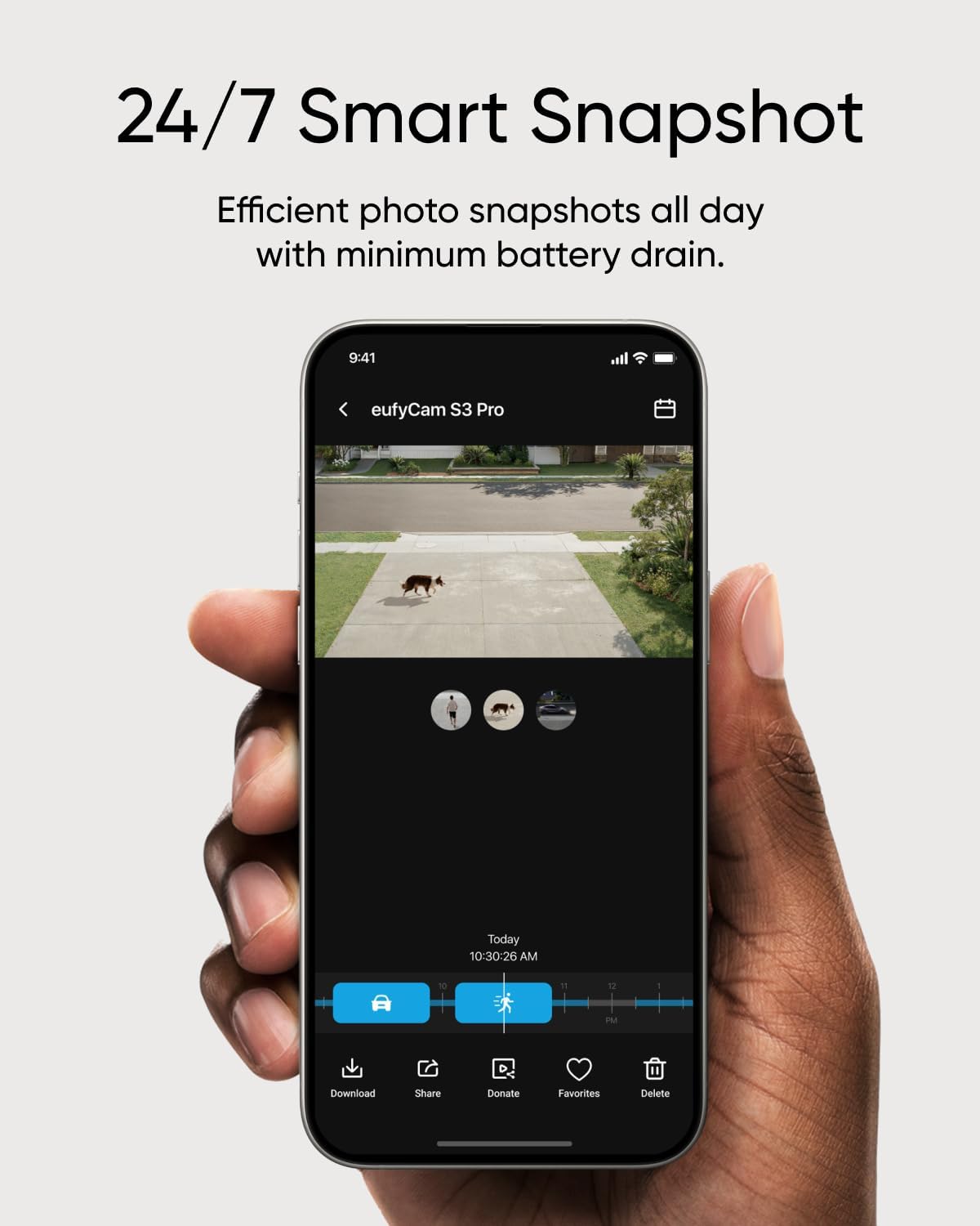 4K Solar Security Camera Outdoor 2 Cam Kit AI No Fee