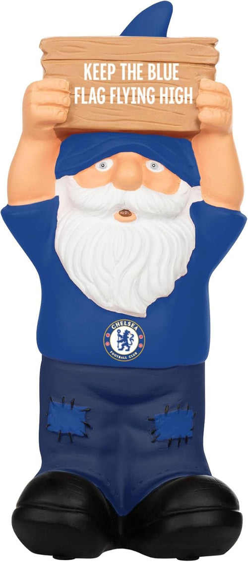 Football Fan Garden Gnome Hand Painted 20cm Outdoor Indoor Decor