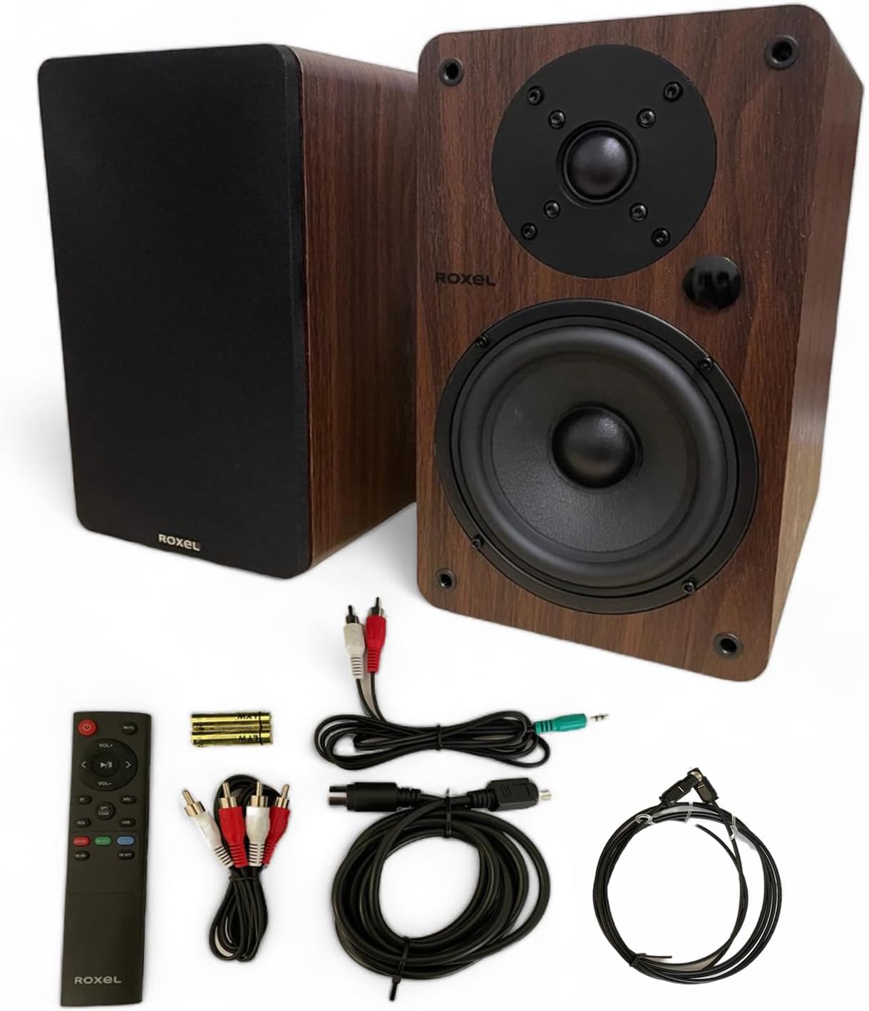 Bookshelf Speakers 100W RMS Bluetooth HDMI ARC Stereo Audio