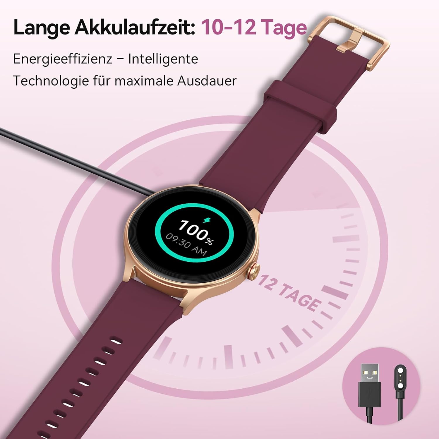Women AMOLED Smart Watch Call 120 Sports Waterproof