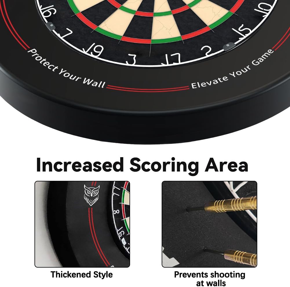 Dartboard Surround Ring EVA 4cm Wall Protector 75cm Universal Fit