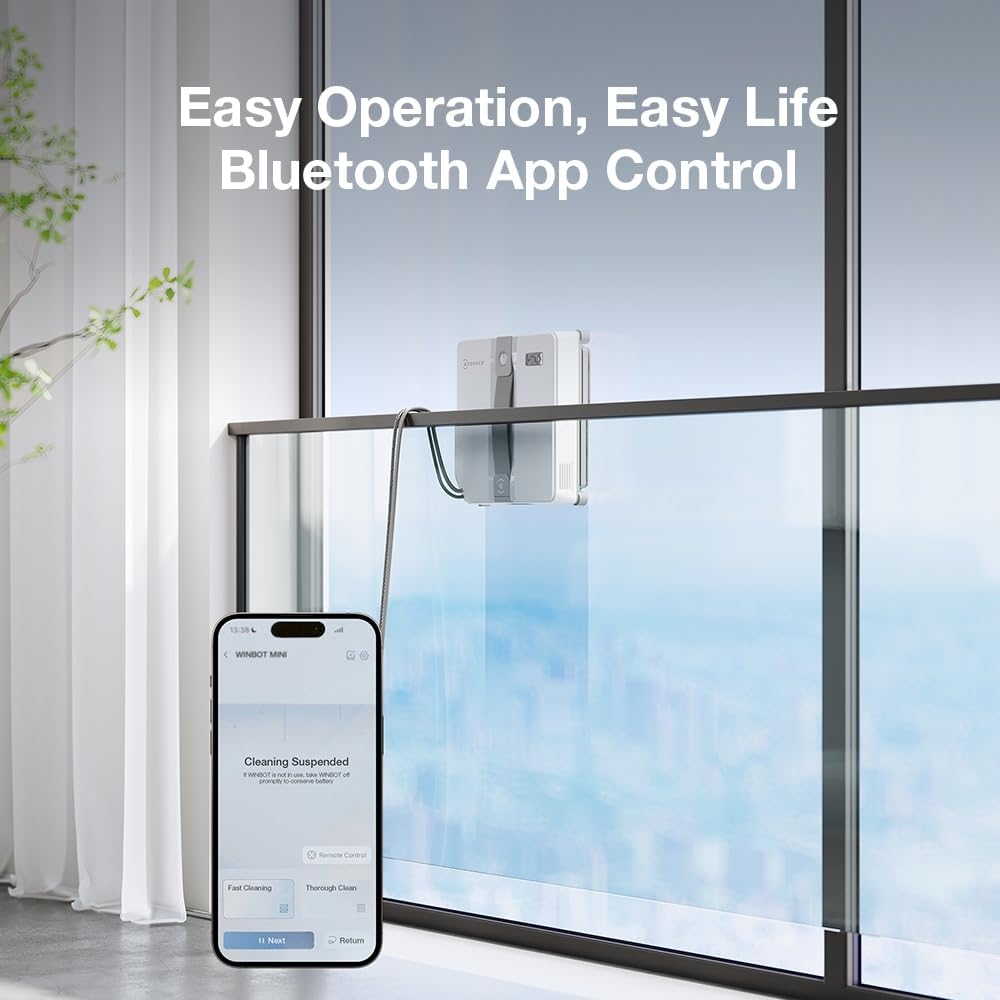 Window Cleaning Robot Ultrasonic Spray Smart Auto Glass Cleaner