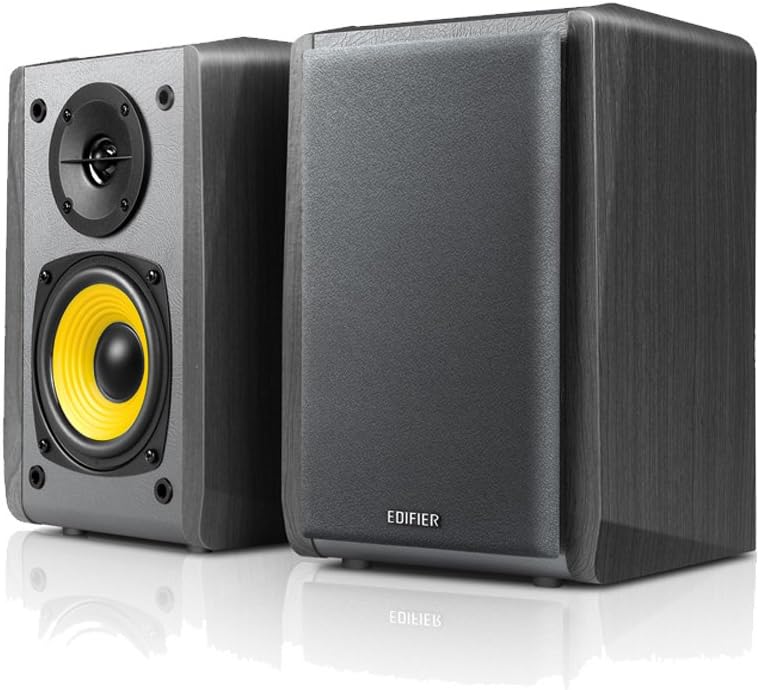 Bluetooth Turntable With Wireless Speakers Black Automatic