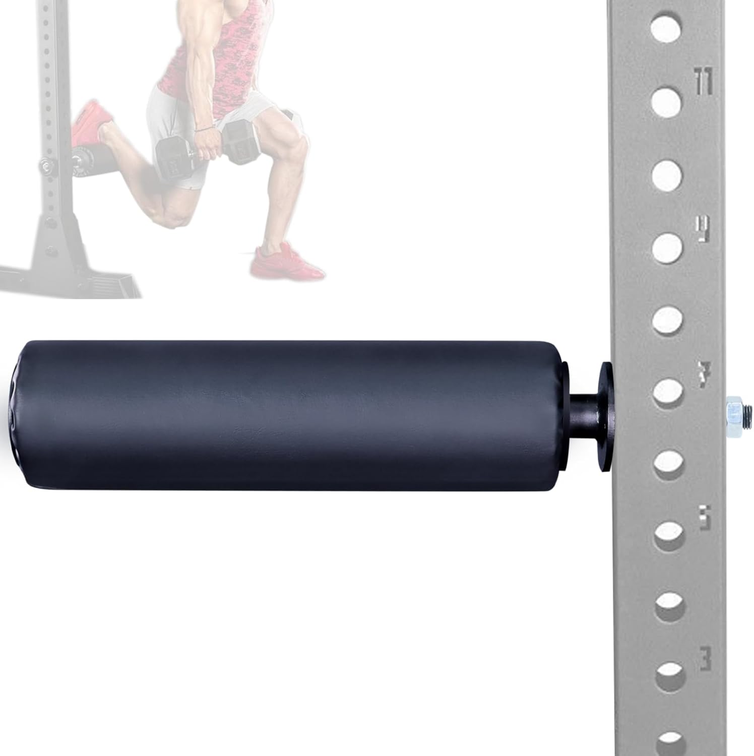 Single Leg Squat Roller Rack Attachment Bulgarian Split Trainer