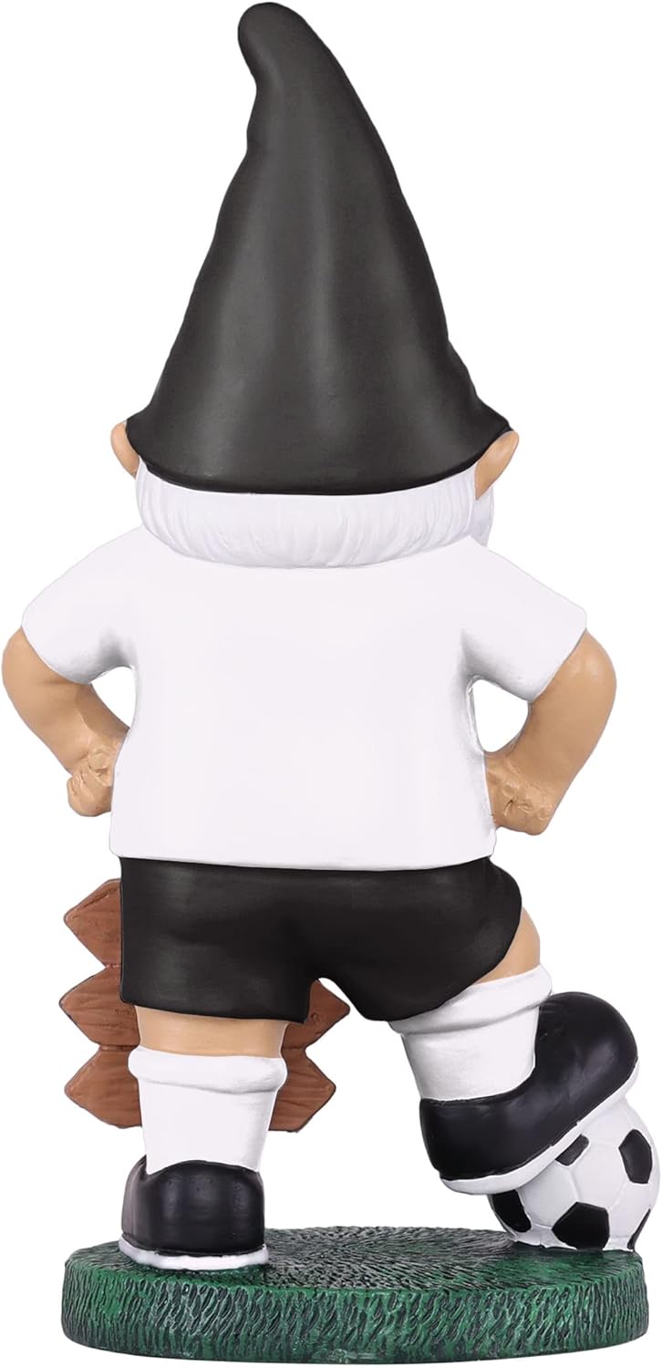 Football Garden Gnome Keep Off Pitch Ornament Fan Decor 20cm
