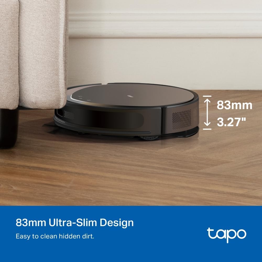 Robot Vacuum Mop Self Empty 5300Pa LiDAR Slim WiFi Pet Hair