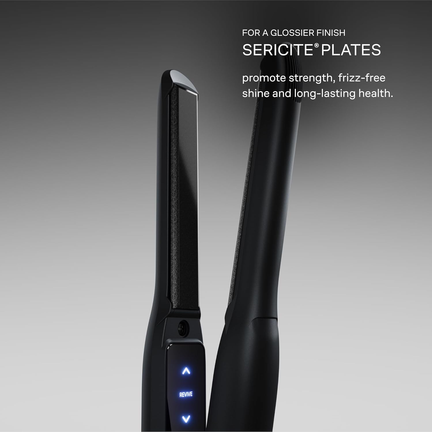 Slim Hair Straightener Mineral Plates Digital Temperature Control