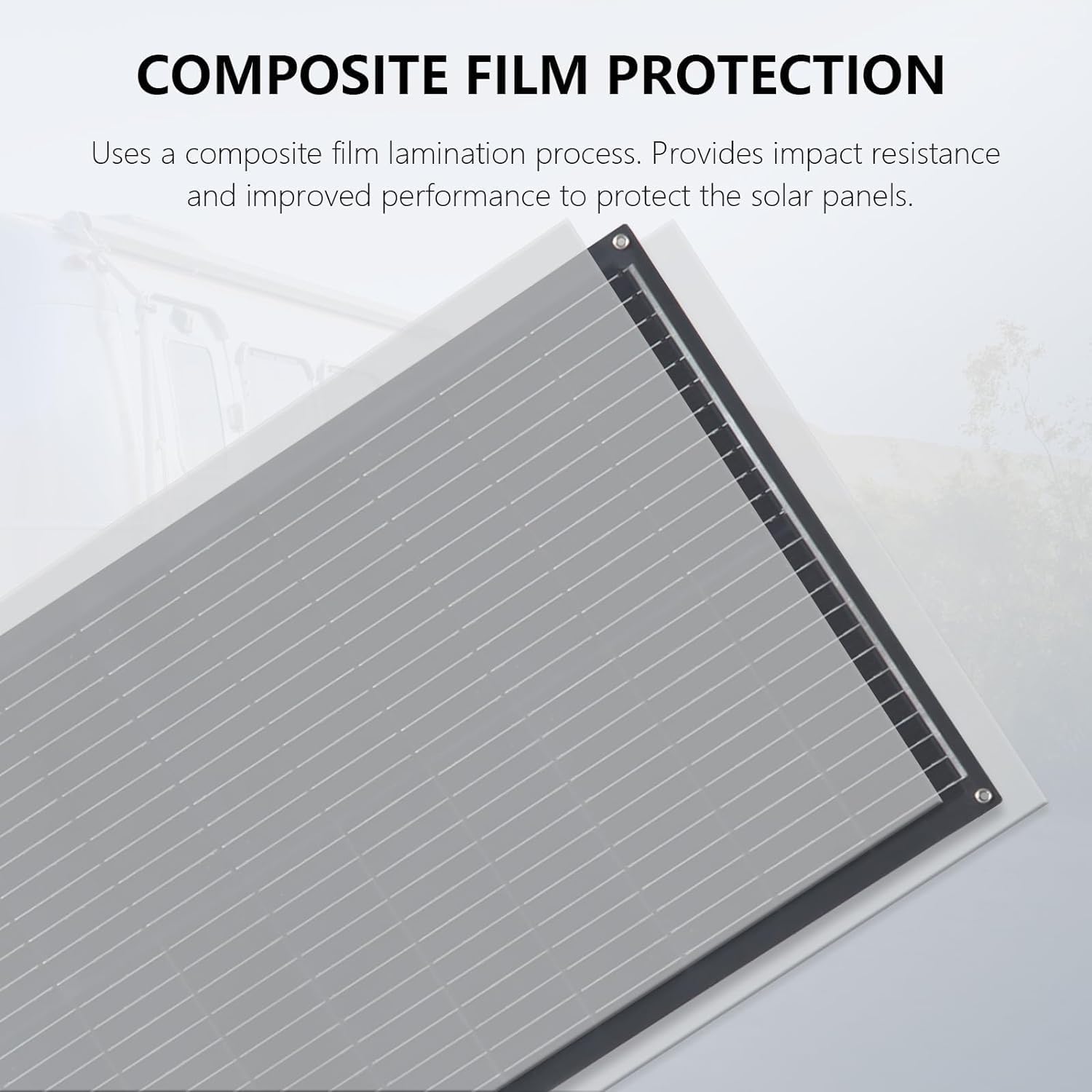 100W Flexible Solar Panel 12V Lightweight Mono RV Boat Roof